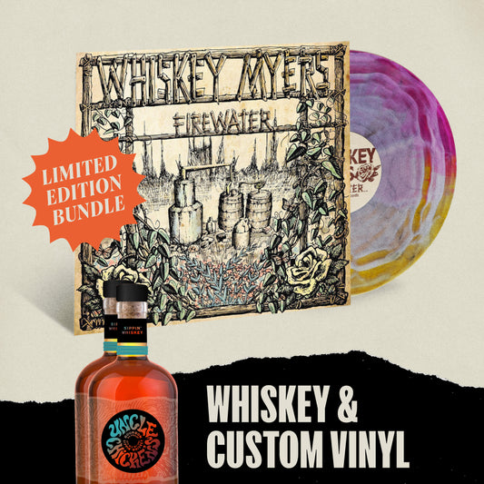 Uncle Chicken's Whiskey and Custom Vinyl Bundle